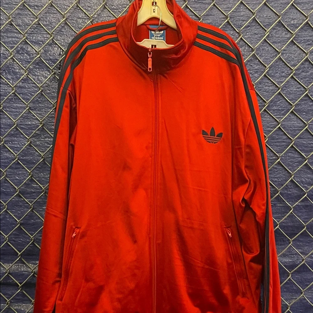 Adidas Red Suit with Black Logo - Picture 2 of 7